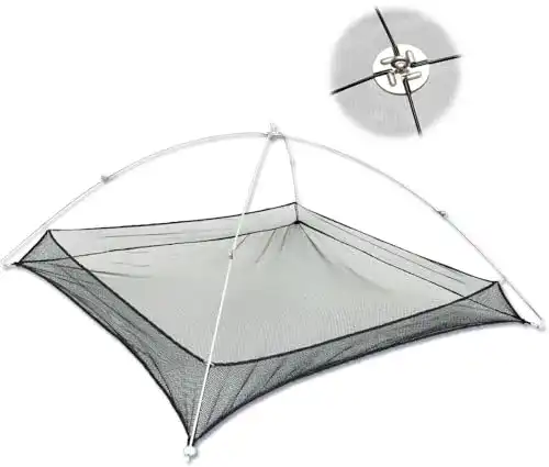 Köderfischsenke Zebco mit Fluchtschutz, Weiß, 100 x 100