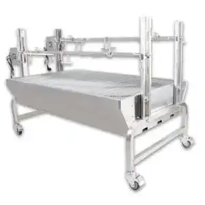 Spanferkelgrill Beeketal ‘BSG150-D’ Profi Doppel mit 2 Spießen