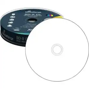 Blu-ray-Rohling MediaRange MR509 BD-R Dual Layer 50GB, 10er