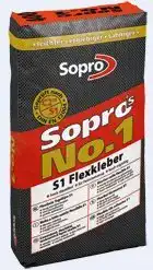 Fliesenkleber Sopro’s No.1, 400, Flexkleber Beutel a 5 kg