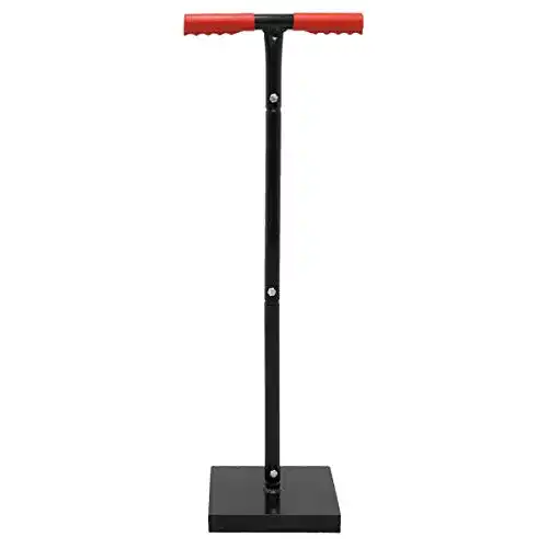 Erdstampfer ECD Germany Betonstampfer, gummierter T-Griff