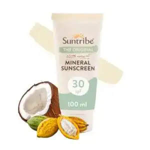 Umweltfreundliche Sonnencreme Suntribe Mineralische Bio