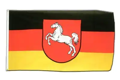 Niedersachsen-Flagge MaxFlags, niedersächsische Fahne