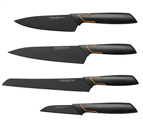 Fiskars-Messer Fiskars Edge Messerset 4-teilig Schälmesser