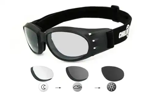 Motorradbrille (selbsttönend) Chillout Rider ® | SELBSTTÖNEND