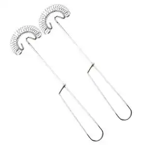 Spiralbesen PROLEO 2 Pcs Schneebesen aus Edelstahl Robuster