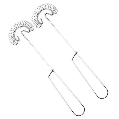 Spiralbesen PROLEO 2 Pcs Schneebesen aus Edelstahl Robuster