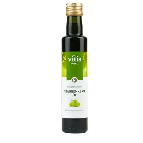 Traubenkernöl Vitis Vital , kaltgepresst, 1er Pack (1 x 250 ml)