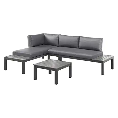 Lounge-Möbel-Set OUTLIV. Morsum, Loungegruppe 3-teilig