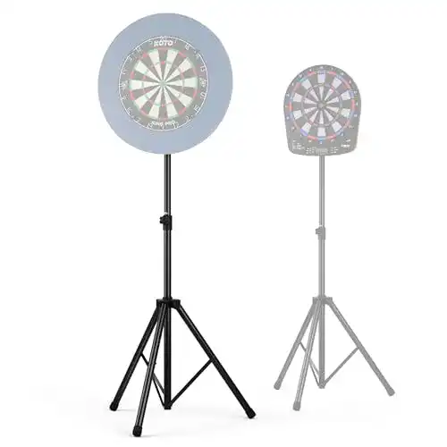 Dartständer KOTO darts KOTO Heavy Duty, Stativ, schwarz, Dreibein