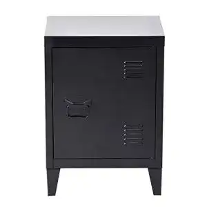 Nachttisch FURNITURE-R France Metallschrank, Beistelltisch