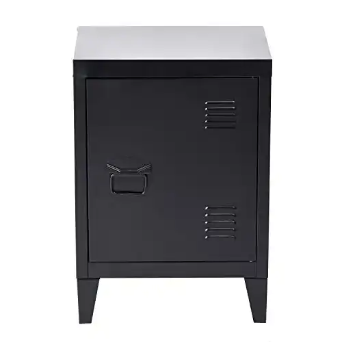 Nachttisch FURNITURE-R France Metallschrank, Beistelltisch