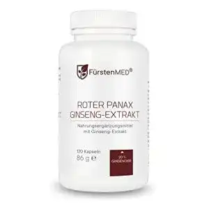 Roter Ginseng FürstenMED ® Koreanisch Rein Kapseln als Extrakt