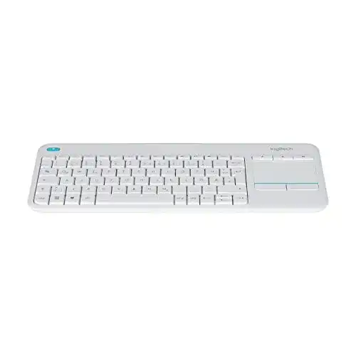 Tastatur mit Touchpad Logitech K400 Plus Kabellose TV-, 2.4 GHz