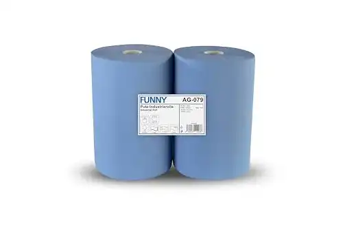 Die beste Handtuchrolle FUNNY AG-079 Putzpapierrollen, 3 lagig, 2 Stück 2026 Test Bestseller Handtuchrolle FUNNY AG-079 Putzpapierrollen, 3 lagig, 2 Stück
