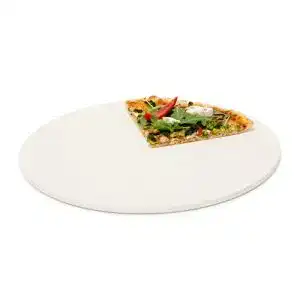Pizzastein (rund) Relaxdays Pizzastein rund, Steinplatte, 33 cm Ø