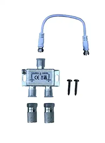 Die beste Sat-Verteiler 2-fach Freitag Electronic mit 20cm SAT Kabel 2026 Test Bestseller Sat-Verteiler 2-fach Freitag Electronic mit 20cm SAT Kabel