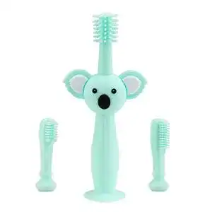 Baby-Zahnbürste Vicloon Baby Zahnbürsten, mit Koala-Kopfgriff