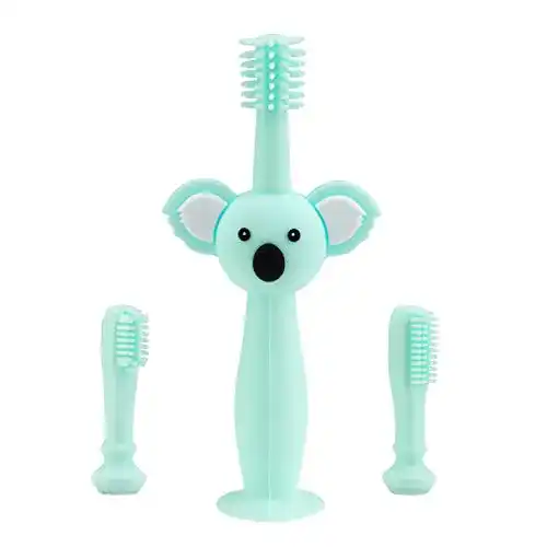 Baby-Zahnbürste Vicloon Baby Zahnbürsten, mit Koala-Kopfgriff