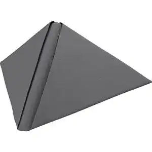Duni-Servietten Duni Servietten lin Granite Grey 40 x 40 cm, 45 St.