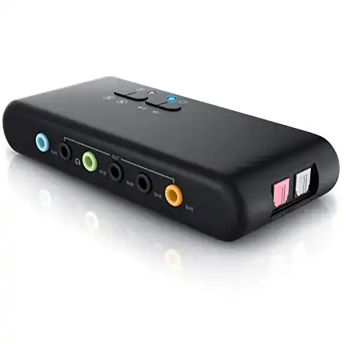 Externe Soundkarte CSL-Computer CSL, USB 7.1 Soundkarte