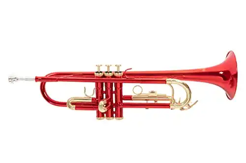 Trompete Roy Benson Bb MOD.TR-101R rot lack., inkl. Etui