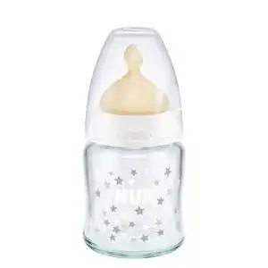 Babyflasche (Glas) NUK First Choice, mit Latex-Sauger