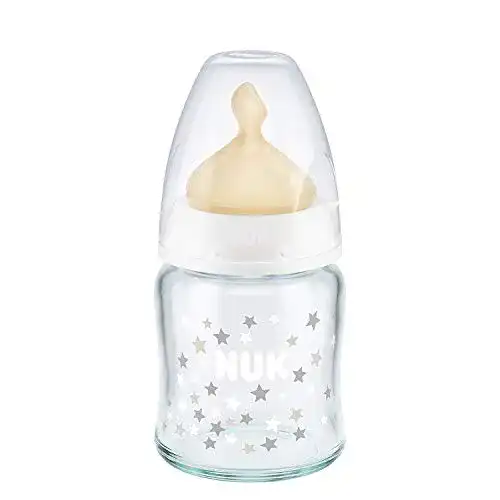 Babyflasche (Glas) NUK First Choice, mit Latex-Sauger