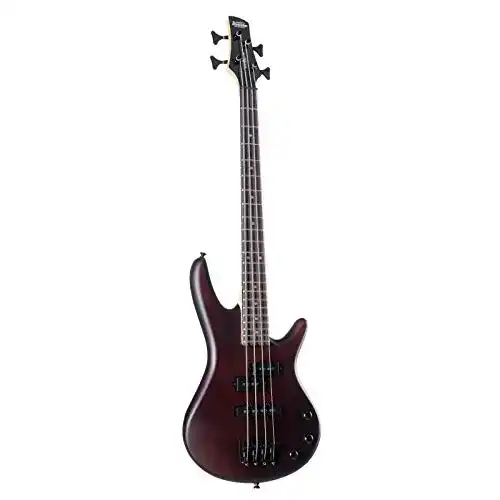 Bass Ibanez GIO-Mikro E- 4 String – kurze Mensur – Walnut Flat