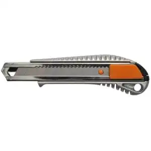 Cuttermesser Fiskars Profi- aus Metall, 18 mm, Orange/Metall