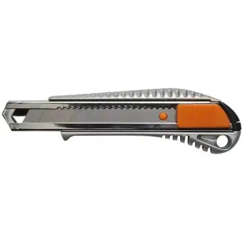 Cuttermesser Fiskars Profi- aus Metall, 18 mm, Orange/Metall