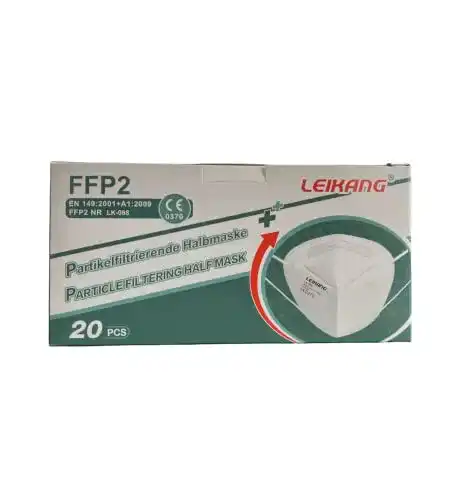 FFP2-Masken Leikang FFP2 Atemschutzmaske 1Box=20Stück