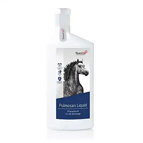 Hustensaft Pferd Tierarzt24 PULMOSAN Liquid unterstützt die Atemwege
