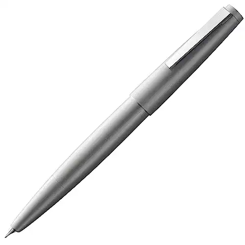 Lamy-Füller Lamy 2000 Füllhalter 002 Füller aus Edelstahl Silber