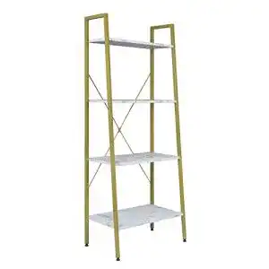 Metallregal EUGAD Standregal, Industrie Design MDF Metall