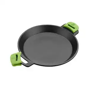 Paella-Pfanne BRA Prior aus Aluminiumguss, Silikongriffe, 36 cm