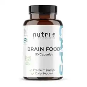 Gedächtnis-Tabletten Nutri + Konzentration Kapseln, Brain Booster
