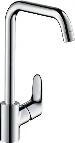 Niederdruck-Armatur hansgrohe Focus Küchenarmatur, Chrom