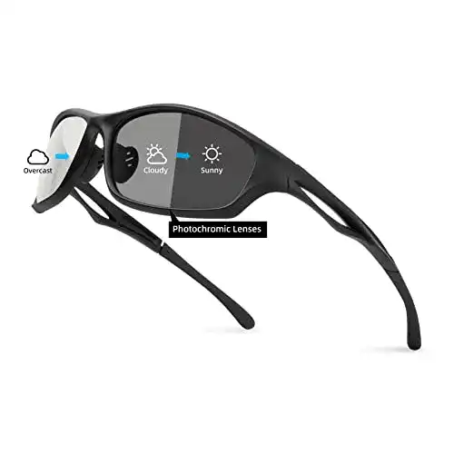 Sportbrille selbsttönend Bloomoak Beste polarisierte Sonnenbrillen