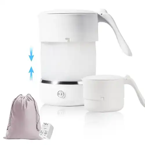 Faltbarer Wasserkocher Adirigo für die Reise (BPA-frei), 500 ml
