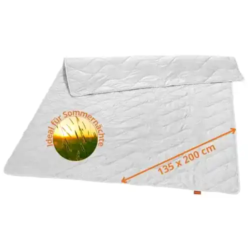Seidendecken sleepling 194450 Nature Bettdecke Wildseidendecke