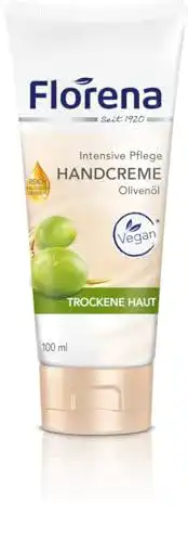 Handcreme Florena Olivenöl, Vegan, 100ml