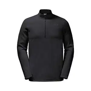 Skipullover Jack Wolfskin Herren Fleecepullover Gecko, black, S