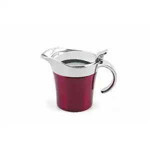 Thermo-Sauciere Weis Thermosauciere 500 ml, Edelstahl, Rot