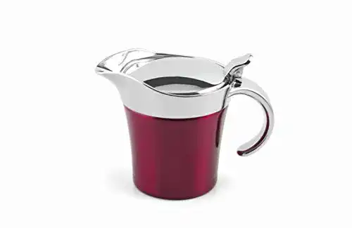 Thermo-Sauciere Weis Thermosauciere 500 ml, Edelstahl, Rot