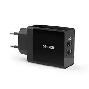 USB-Ladegerät Anker 24W 2-Port USB Ladegerät mit PowerIQ