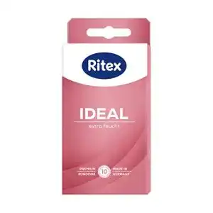 Verhütungsmittel Ritex IDEAL Kondome, Extra feucht, 10 Stück