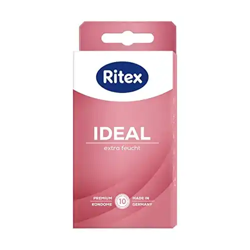 Verhütungsmittel Ritex IDEAL Kondome, Extra feucht, 10 Stück