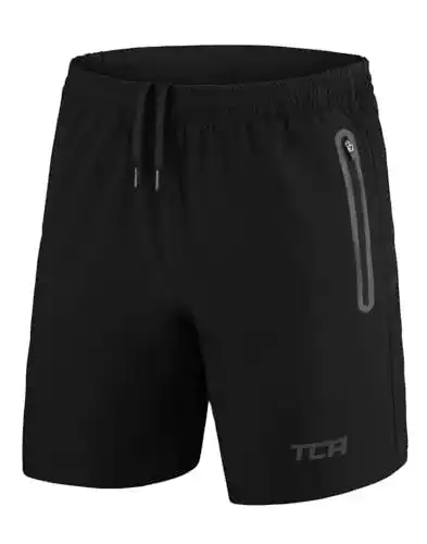 Bike-Shorts Herren TCA Elite Tech Leichte Laufhose Gymshorts