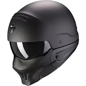 Scorpion-Helm Scorpion Unisex Nc Motorrad Helm, Schwarz, L